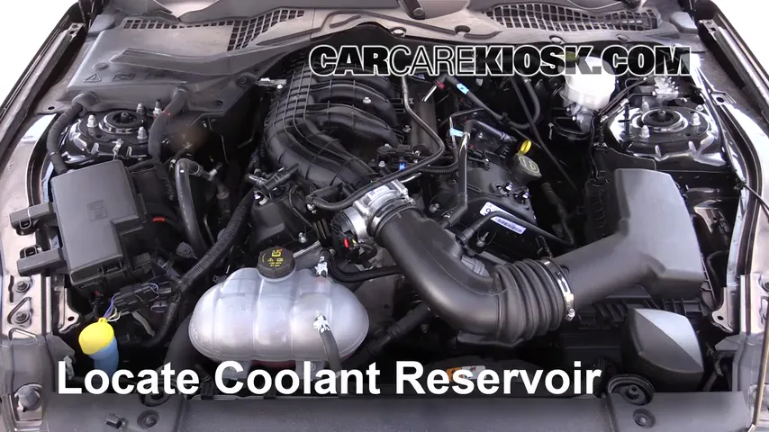 2016 Ford Mustang V6 3.7L V6 Coupe Coolant (Antifreeze)
